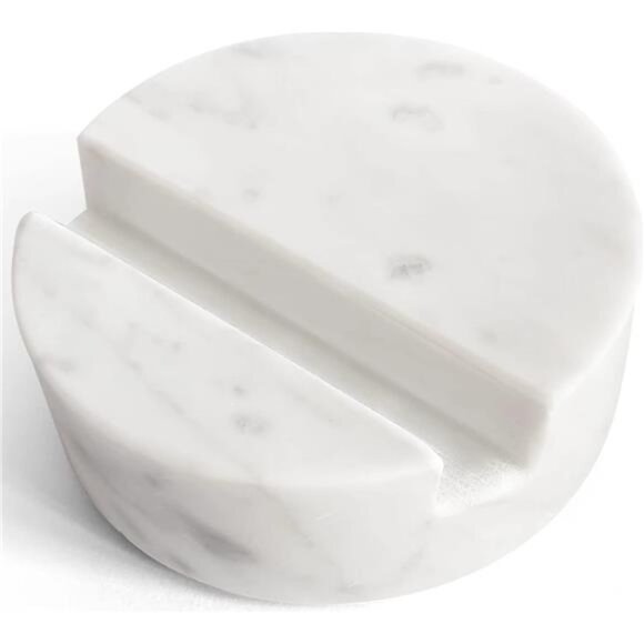 Luxurious Marble Cell Phone Stand Holder for Cellphone Tablet On - Picture 6 of 7